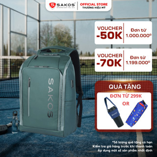 Balo Laptop Du Lịch Thời Trang Cao Cấp SAKOS MORALE 15.6 Inch (15.6")