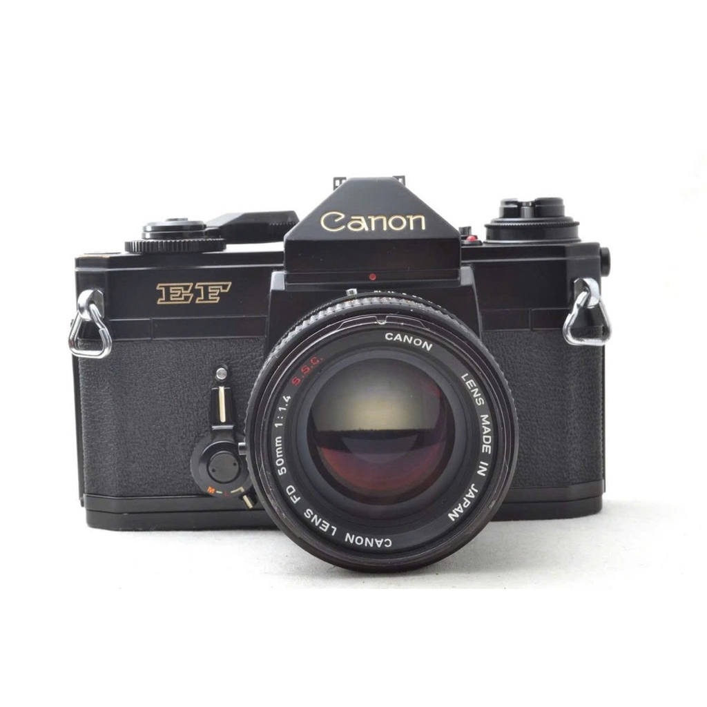 Canon EF + lens FD 50mm f/1.4 SSC