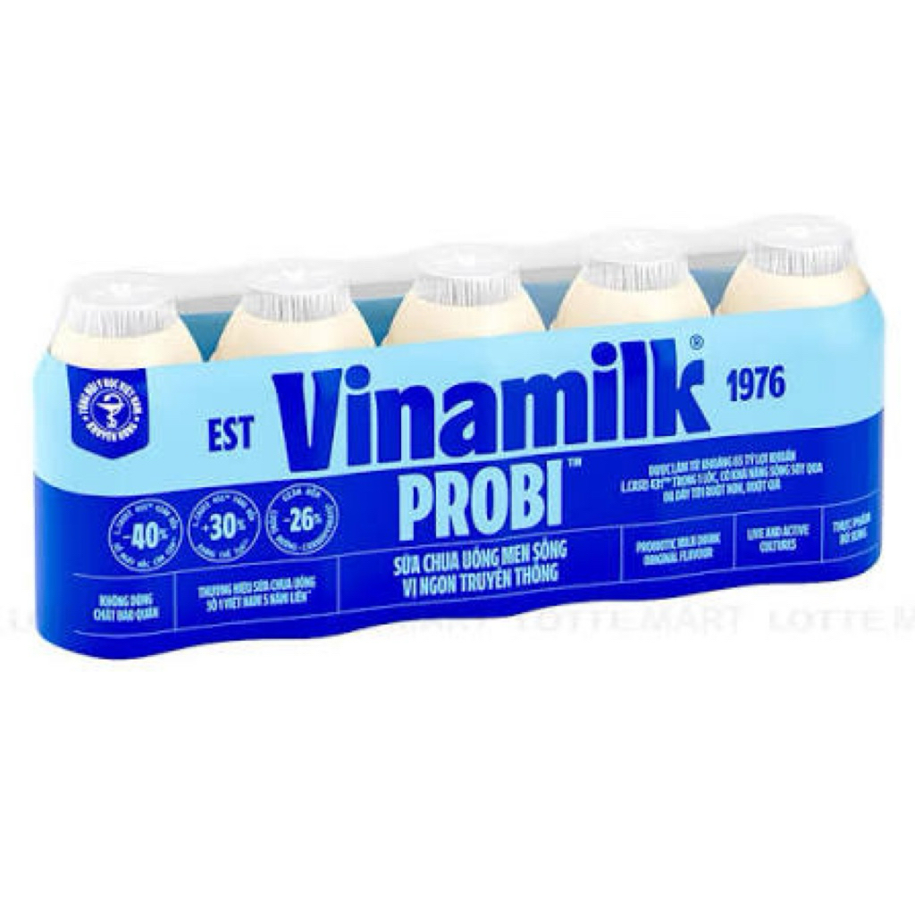 Combo 2 lốc sữa chua uống lợi khuẩn probi 65ml