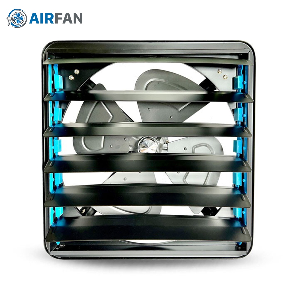 Quạt Thông Gió Vuông OMYSU FA-M 80W,100W,150W.275W,350W,550W Vỏ Sắt Sơn TĨnh Điện - Hàng Chính hãng