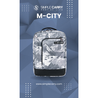 Balo Thời Trang Laptop Simple Carry M–City Loften 13-14inch Cao Cấp