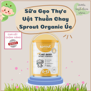 (Air Úc date 2027) SỮA GẠO SPROUT ORGANIC PLANT BASED FORMULA 700G – HÀNG ÚC - THUẦN CHAY
