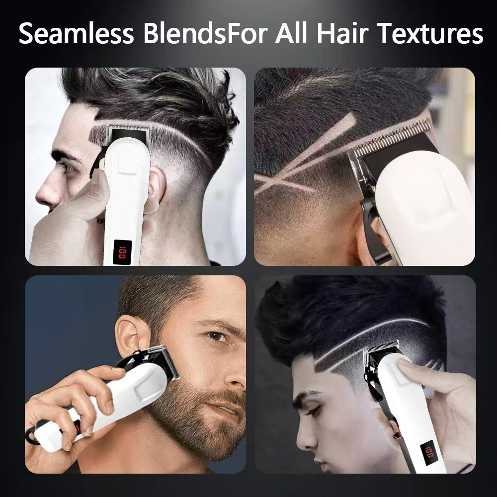 Máy cắt tóc điện tử chuyên nghiệp | Sạc USB | Dùng cho cả người lớn và trẻ em | Hỗ trợ bán buôn với giá ưu đãi