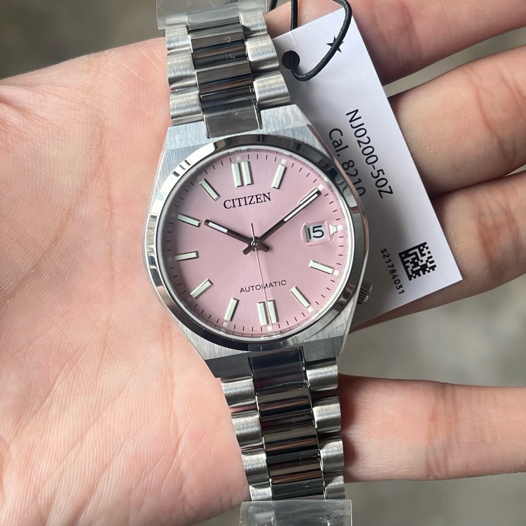 Đồng hồ nam nữ dây thép Citizen Tsuyosa Automatic Sport Chic NJ0200-50Z