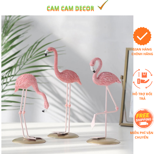 Tượng Hồng Hạc Thủ Công Phong Cách Bắc Âu Sáng Tạo Trang Trí Bàn Làm Việc Tiệc Cưới,Decornha,Decor P