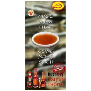 [ Đặc Sản] Thùng 6 Chai Thủy Tinh 490ml Nước Mắm Nhĩ Cá Cơm Truyền Thống Nguyên Chất 40 Độ Đạm Hiệu Con Cá Vàng