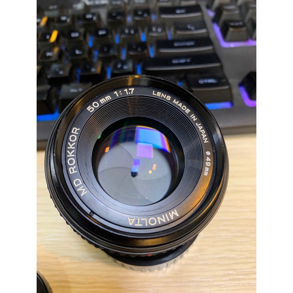 Ống kính Minolta MD2 50mm f1.7 - minolta MD rokkor 50 f1.7 - md2 rokkor