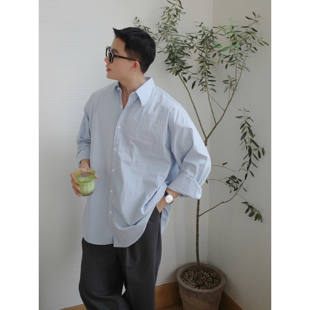 SƠ MI S01 XANH DƯƠNG