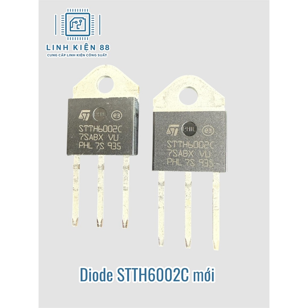 1 con Diode STTH6002C STTH6002 6002 mới chính hãng ST