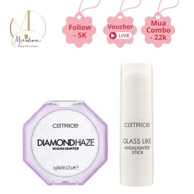 Phấn nhũ bắt sáng dạng Catrice tạo hiệu ứng bắt sáng, giúp khuôn mặt rạng rỡ.