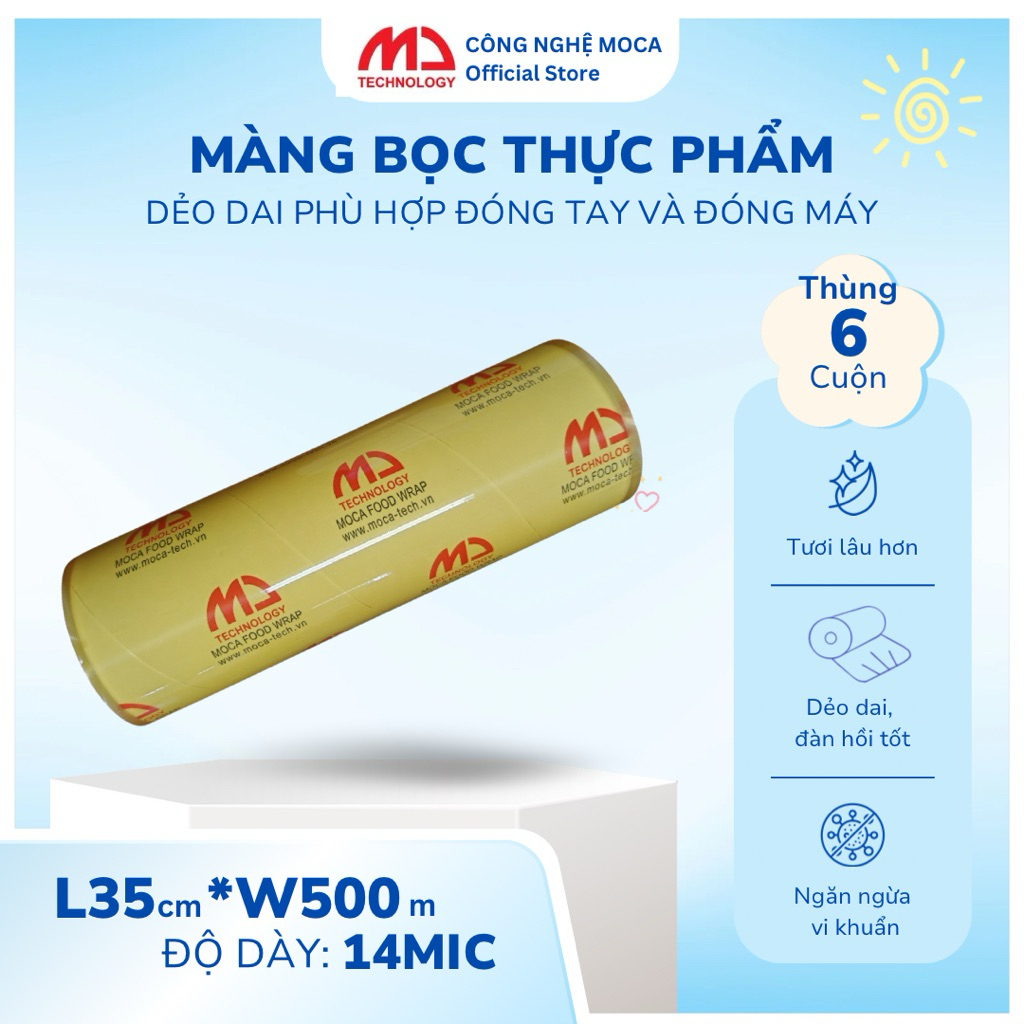 [ MOCA FOOD WRAP] Lõi thay thế màng bọc thực phẩm Moca nhiều size