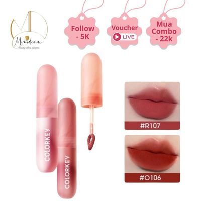 Son Môi Colorkey Lip Mousse Lip Mud Màu Nhung Mờ Xinh Xắn 2g