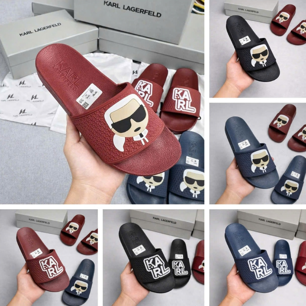 Dép quai ngang nam Karl ông già , dép lê nam bản mới nhất 2026
