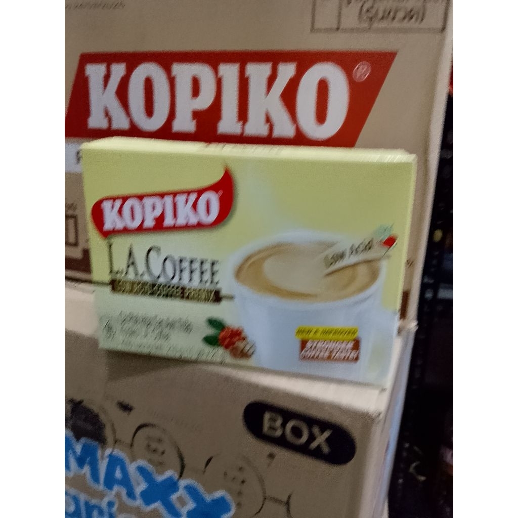 cà phê hòa tan kopiko L A coffee hộp 210g