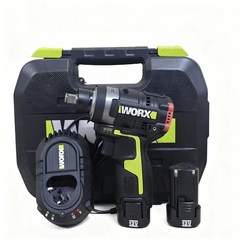 Khoan Pin Worx WX132T 12V Đầu Kép 2in1 Dual Chuck–Lực Siết 160Nm, Lực Mở 200N.m, Chính Hãng, Thiết K