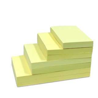 Note dạ quang 4 lớp. Note vàng trơn, note vàng kẻ ngang kích thước 3x2, 3x3, 3x4, 3x5