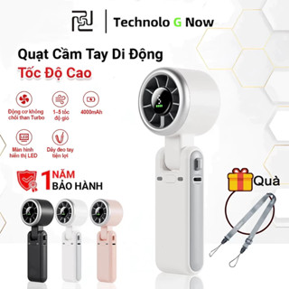 Quạt Cầm Tay Mini Màn Hình Led Thông Minh Sạc Nhanh Tốc Độ Gió Siêu Mạnh Chính Hãng Bảo Hành 1 Năm Dùng Đi Chơi Du Lịch.