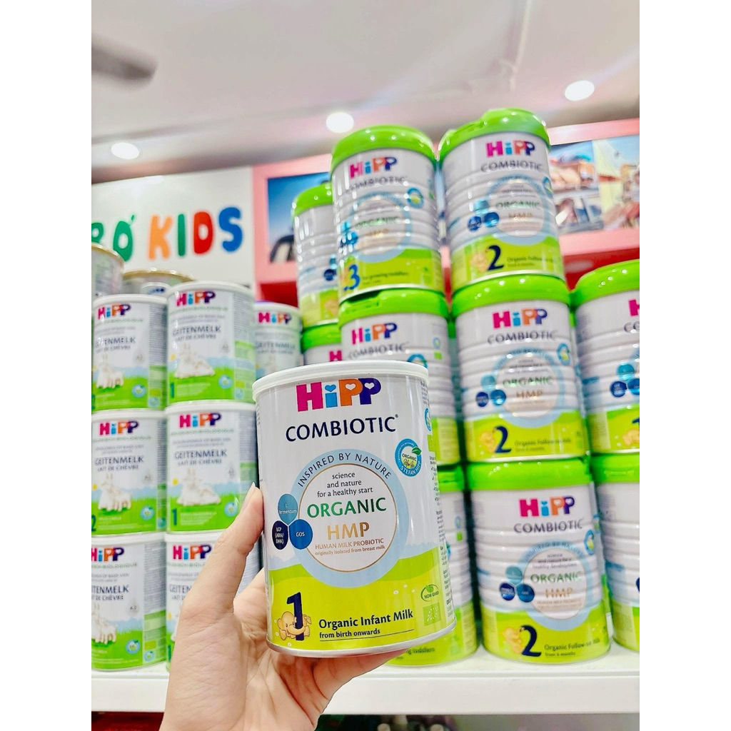 Sữa HiPP Organic Combiotic số 1 (0-6 tháng)350g