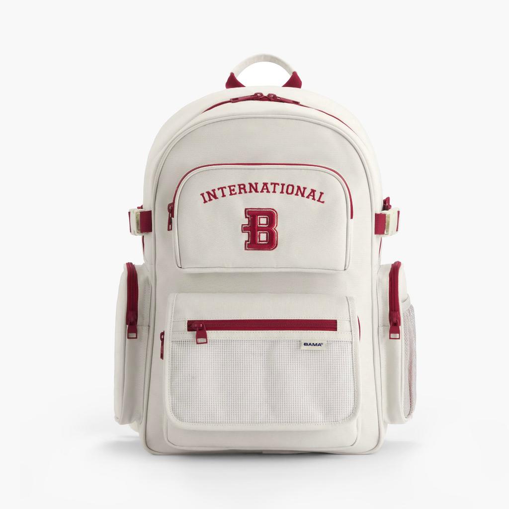 Balo nam nữ đi học đi làm BAMA Border Backpack chống nước nhiều ngăn đựng laptop 15.6 inch