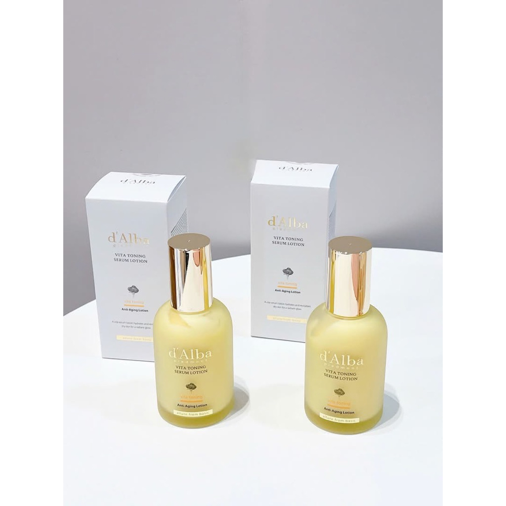 [CHÍNH HÃNG 100%] SERUM LOTION DƯỠNG DA D’ALBA VITA TONING SERUM