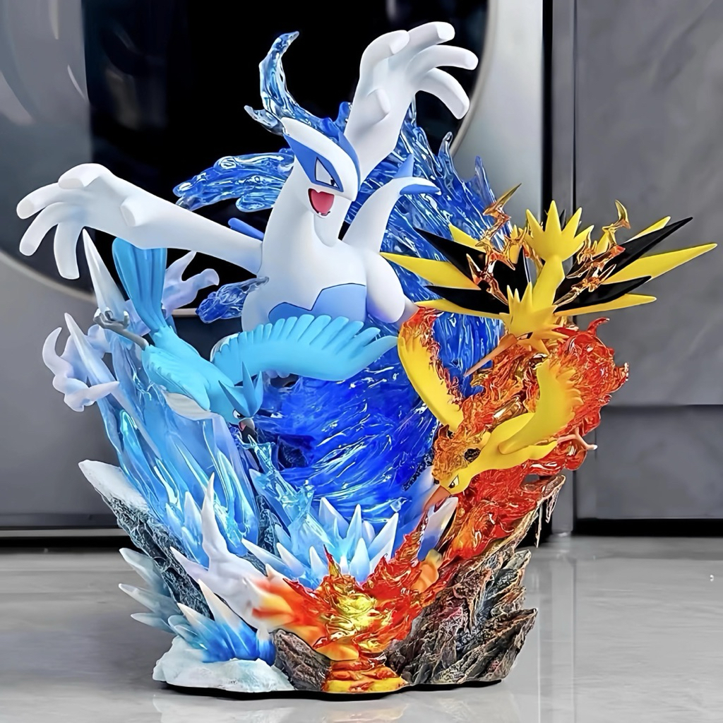 Mô hình Pokemon figure bộ 4 chim huyền thoại Lugia