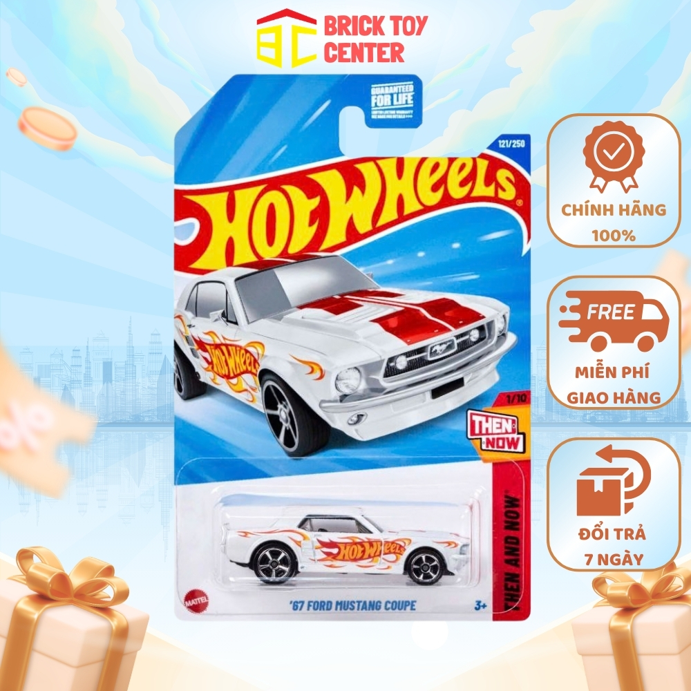Siêu Xe Hot Wheels ’67 Ford Mustang Coupe