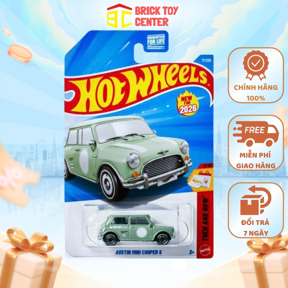 Siêu Xe Hot Wheels Austin Mini Cooper S