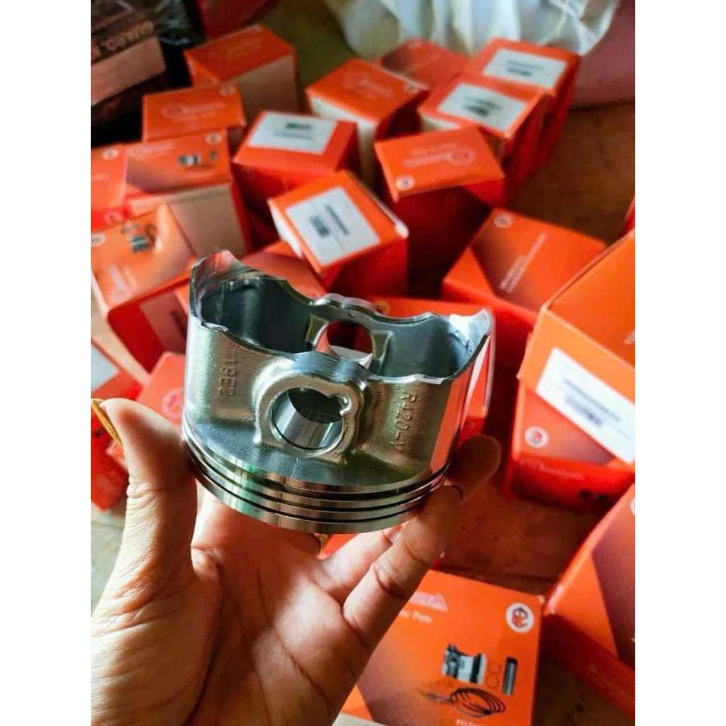 Piston hinota 20hp 90ly bạc mỏng ắc 20 có bạc ắc phe đầy đủ