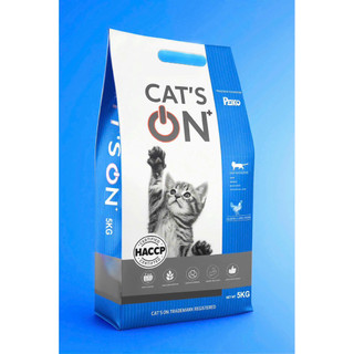 Hạt thức ăn mèo Cat's On 1kg túi chia zip