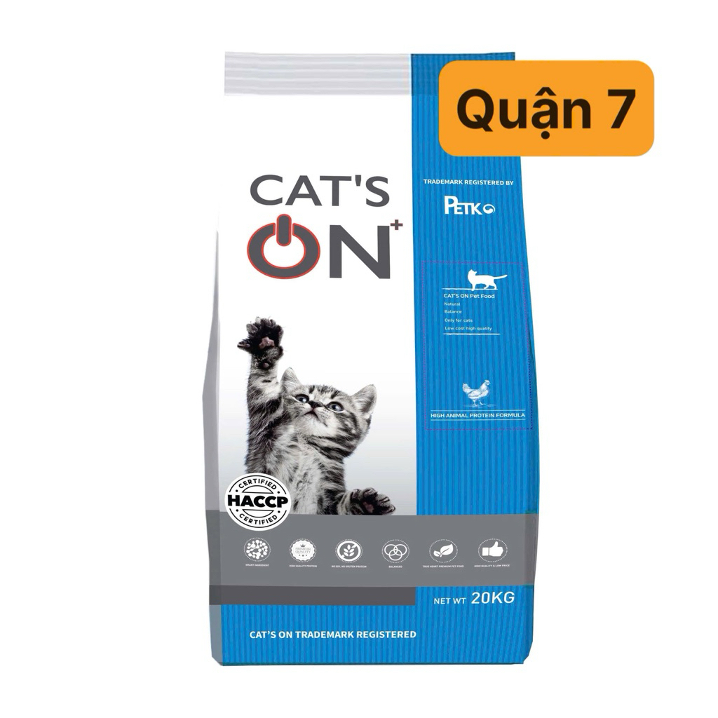 [CHỈ HOẢ TỐC] Hạt thức ăn mèo Cat's On - Cat On 20kg