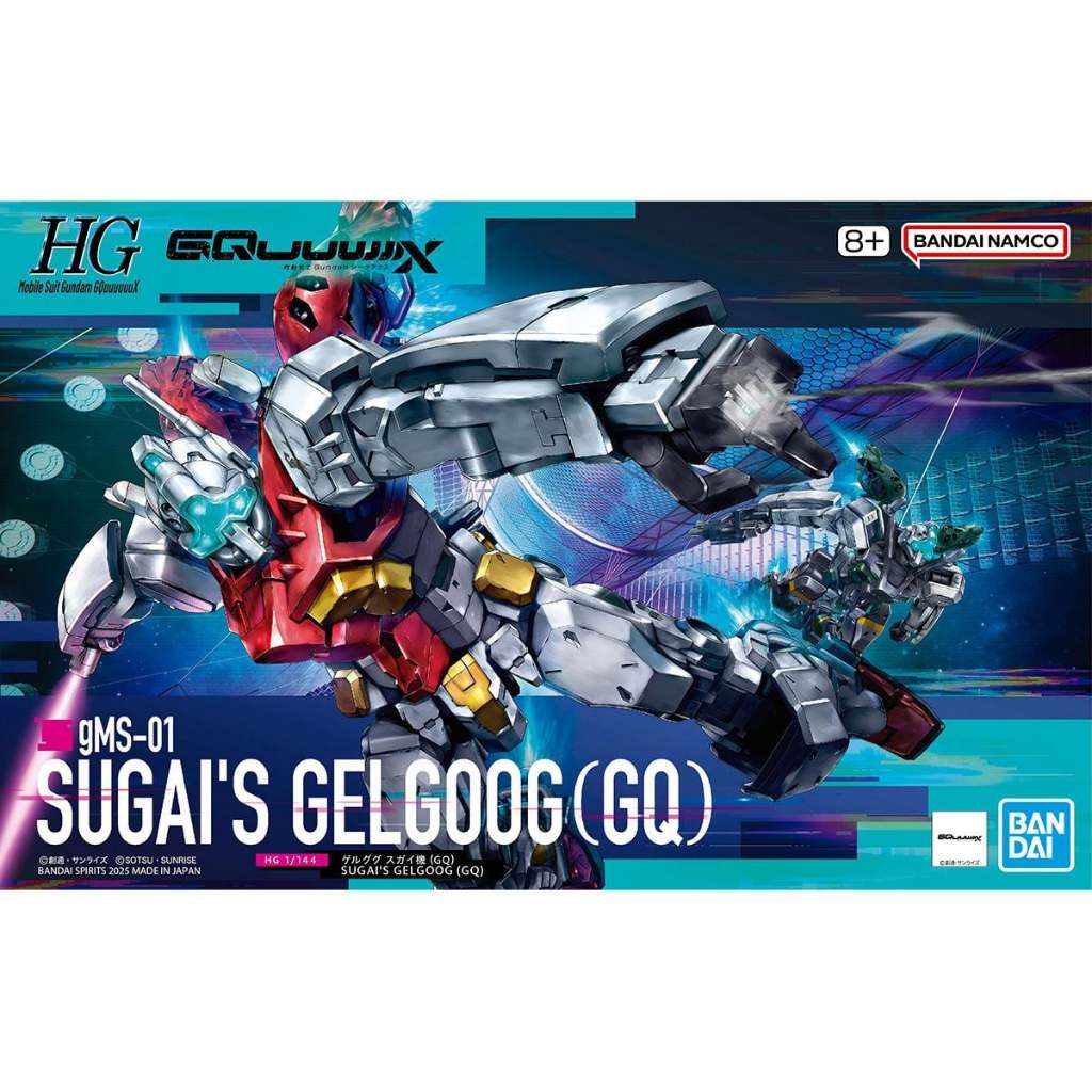 [Full box] Chính hãng Bandai HG GQ Sugai Gelgoog