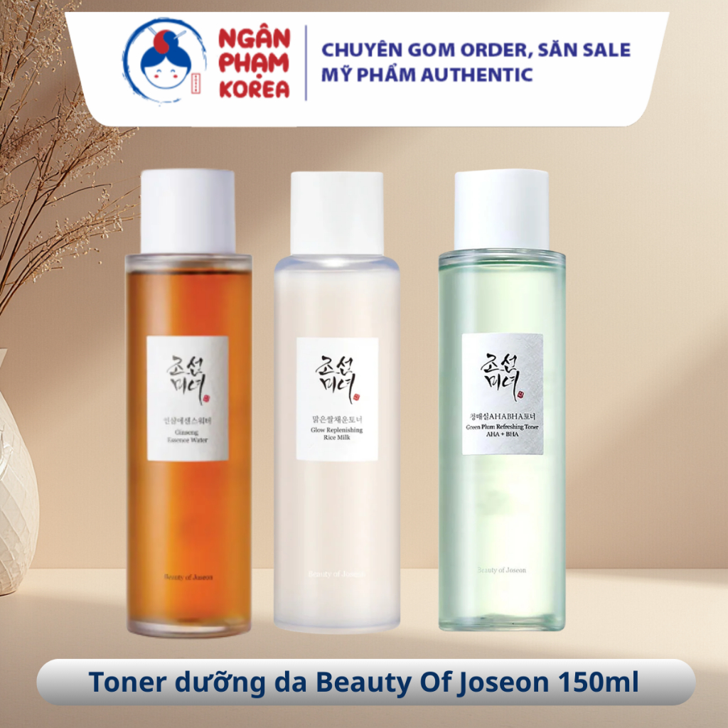 Toner dưỡng da Beauty Of Joseon 150ml Ngân Phạm Korea