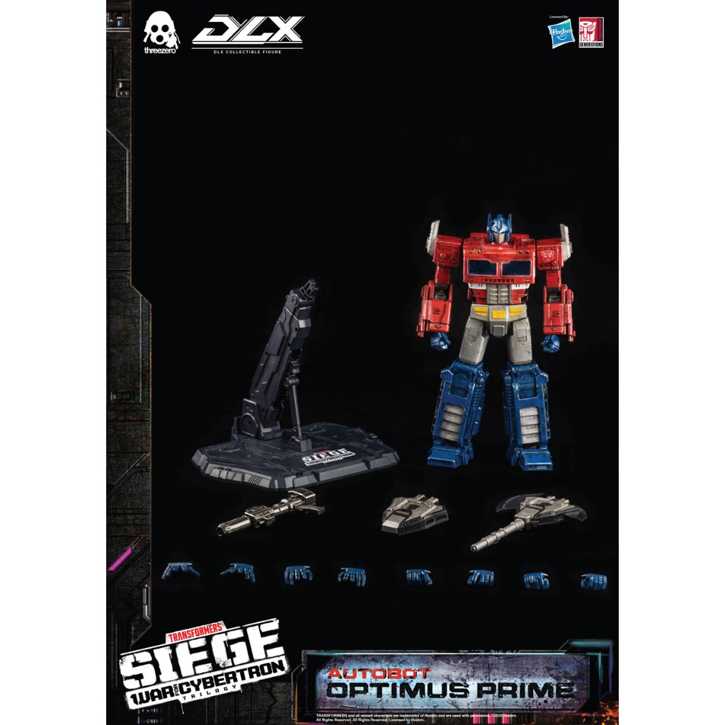 Transformers: War For Cybertron Trilogy DLX Optimus Prime – Threezero