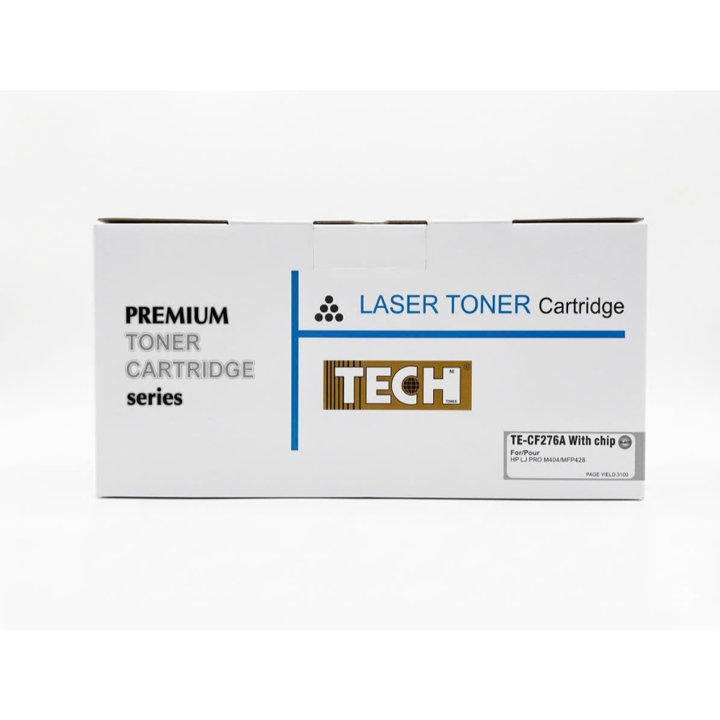 Hộp Mực  76A (CF276A) Có Chip Thương Hiệu TECH Cho HP Laser Pro M404n / M404dn / M404dw / MFP M428fd