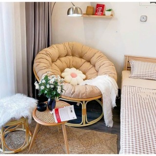 Ghế Papasan chân đứng đường kính 1m2 kèm nệm dày êm ái