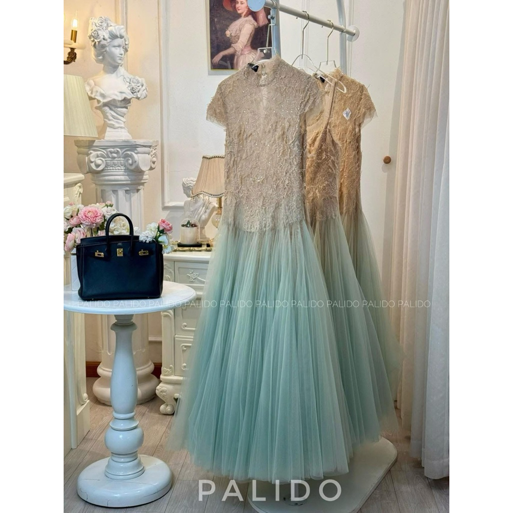 Pass- Váy đầm xoè công chúa may cover Montsand của Palido