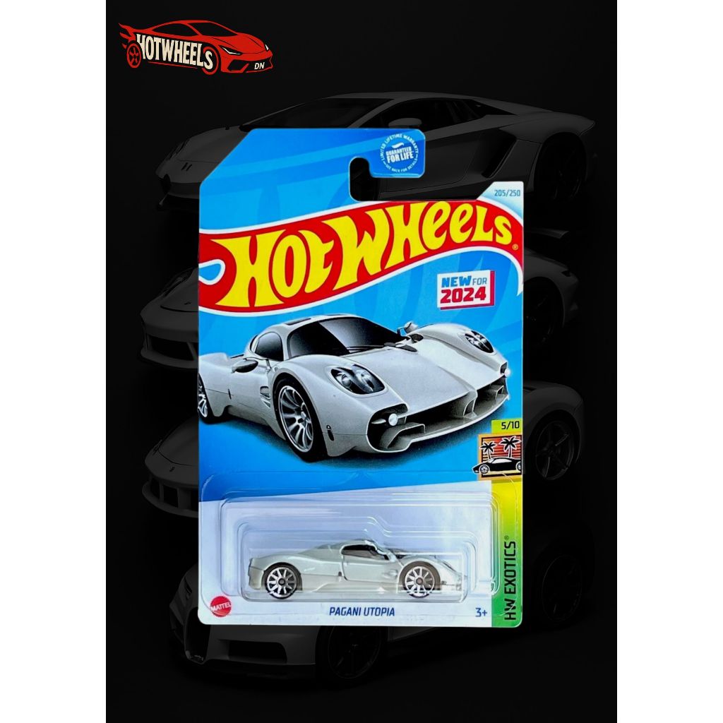 Hotwheels.DN - Xe Hot Wheels Pagani Utopia (Card Mỹ)