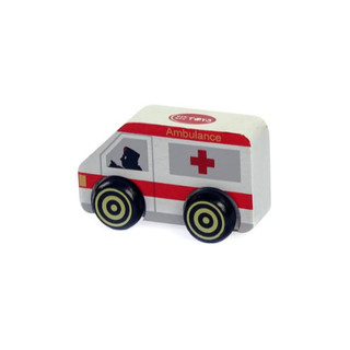 Đố chơi gỗ - Mô hình xe cứu thương chính hãng Winwintoys 64282