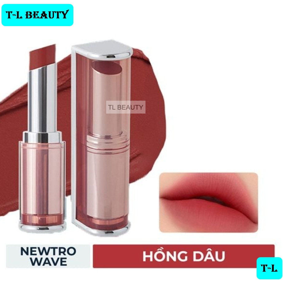 [TEM PHỤ - VAT] Son thỏi 3CE Hàn Quốc Màu Hồng Dâu - 3CE Blur Matte Lipstick #Newtro Wave