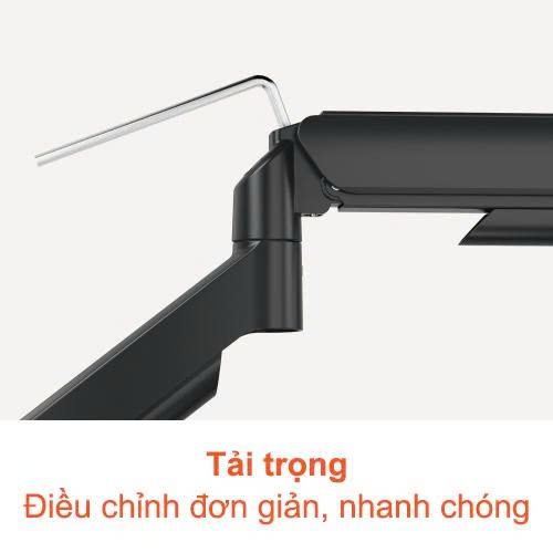 Giá Treo Màn Hình máy tính Ergonomic Brateck LDT97-C012E Xoay 360 17-29 Inch BH 36 tháng | BigBuy360 - bigbuy360.vn