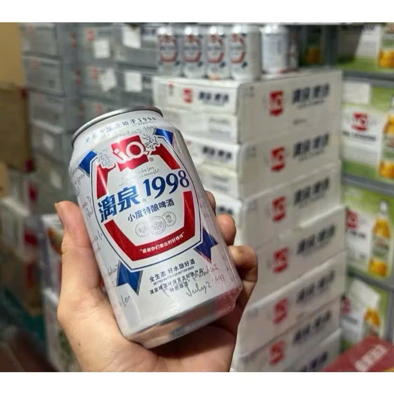 Thùng 24 Lon Bia Liquan 1998