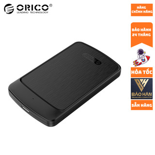 Hộp đựng ổ cứng orico 2020u3 - đen 2.5" ssd/hdd sata 3 usb 3.0 - hàng chính hãng
