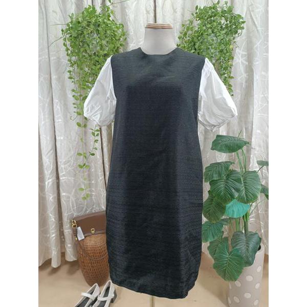 DOTTIE thanh lý - Đầm babydoll tay phồng bymo - SIZE M