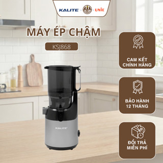 Máy ép chậm Kalite KSJ868 ép trái cây rau củ, kiệt bã làm kem, an toàn cho sức khỏe