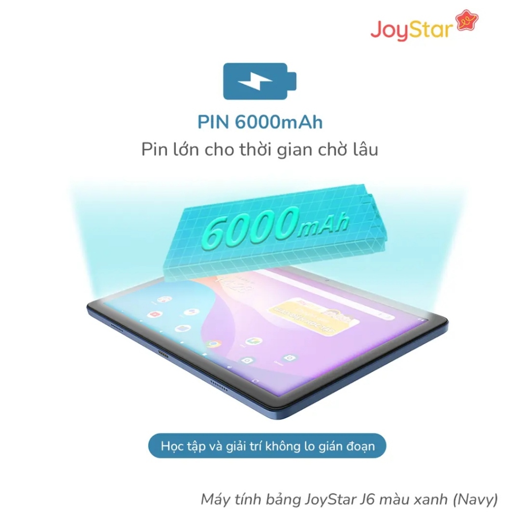 MÁY TÍNH BẢNG JOYSTAR J6 MÀU XANH (NAVY)+JOYSTAR