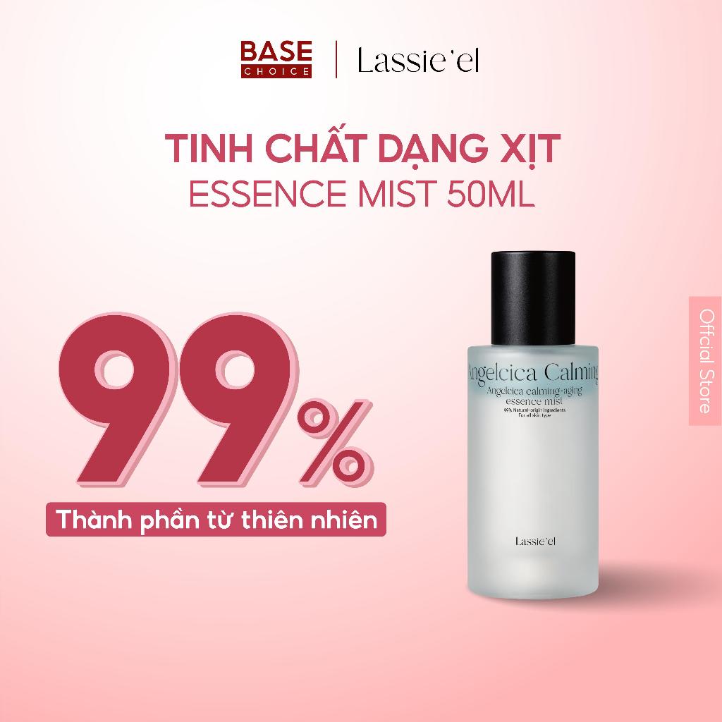 Tinh chất dạng xịt cấp ẩm căng bóng da Lassie'el Essencen Mist 50ml Hàn Quốc