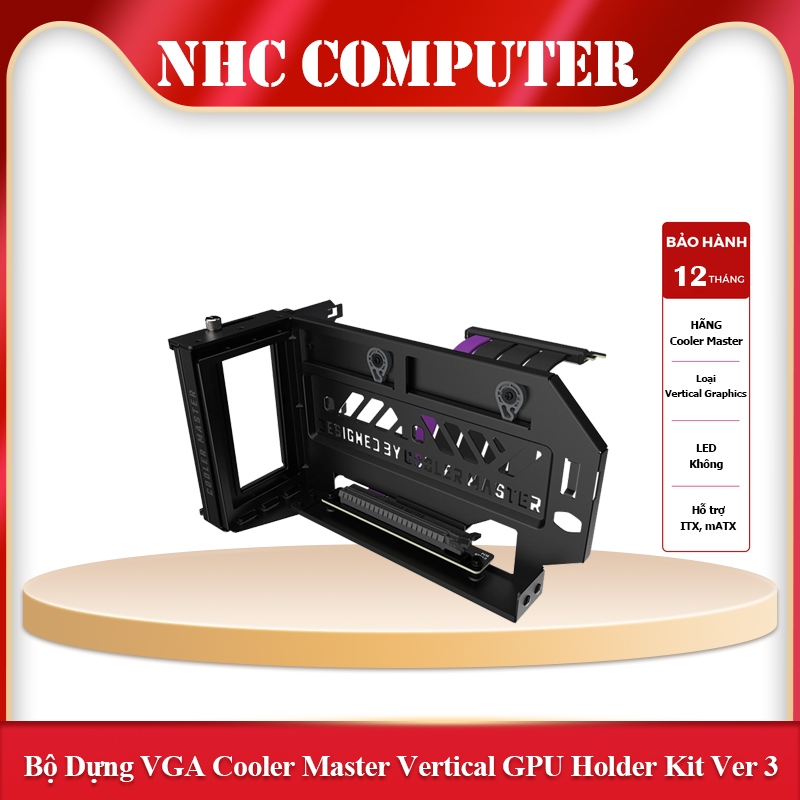 Bộ Dựng VGA Cooler Master Vertical GPU Holder Kit Ver 3