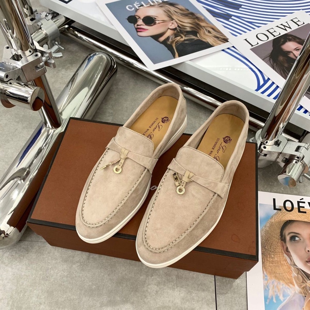 Giày Lười Nam Loro Piana, Giày Slipon Da Lộn cho nam các màu cực hot phong cách sang trọng, lịch lãm | BigBuy360 - bigbuy360.vn