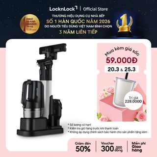 Máy hút bụi Lock&Lock 0.4L, 400W, 220V, 50Hz - Màu đen ENV336BLK (có dây)