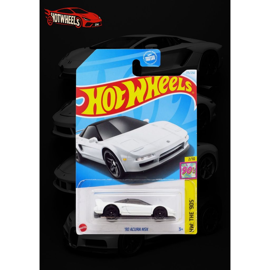 Hotwheels.DN - Xe Hot Wheels '90 Acura NSX (Card Mỹ)
